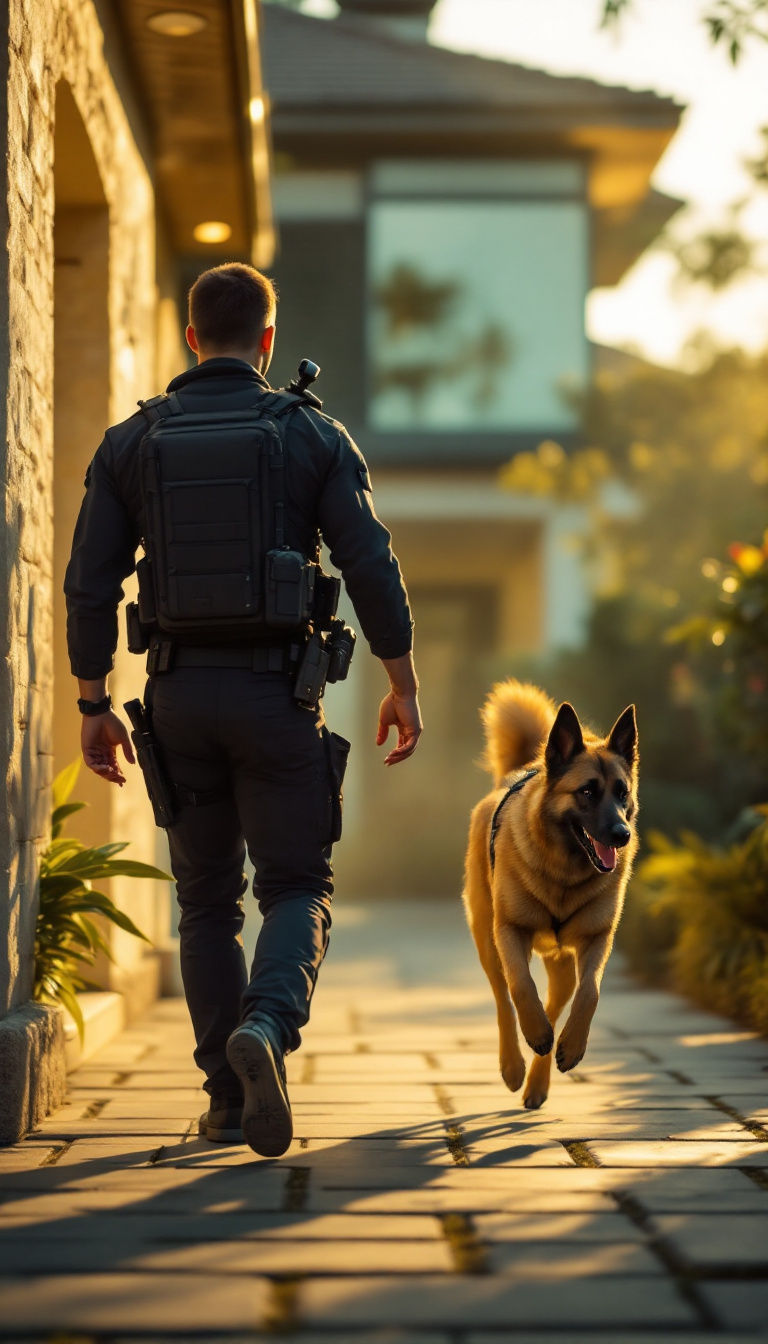 K9 security prestigious villas on the French Riviera